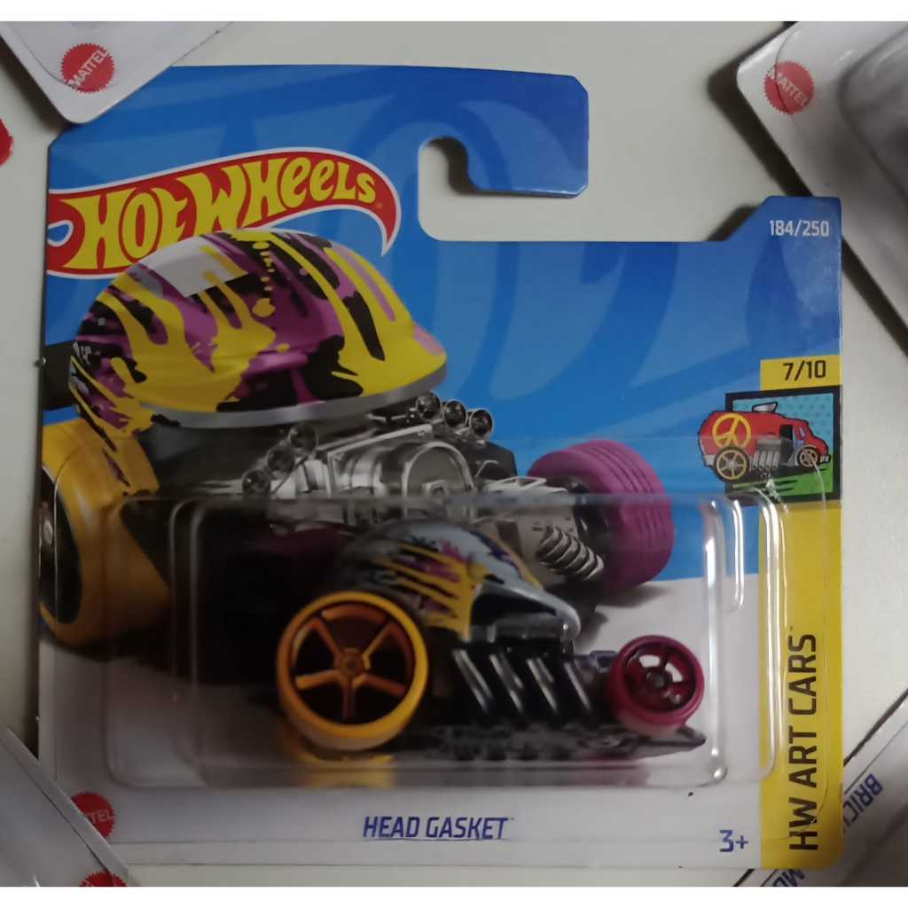Hot Wheels Head Gasket HW Art Cars 7/10 - Mattel - Blister Menor