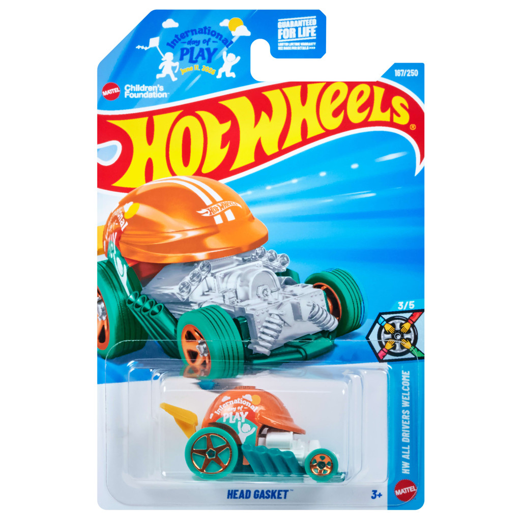 Hot Wheels Head Gasket - All Drivers Welcome - JJK11