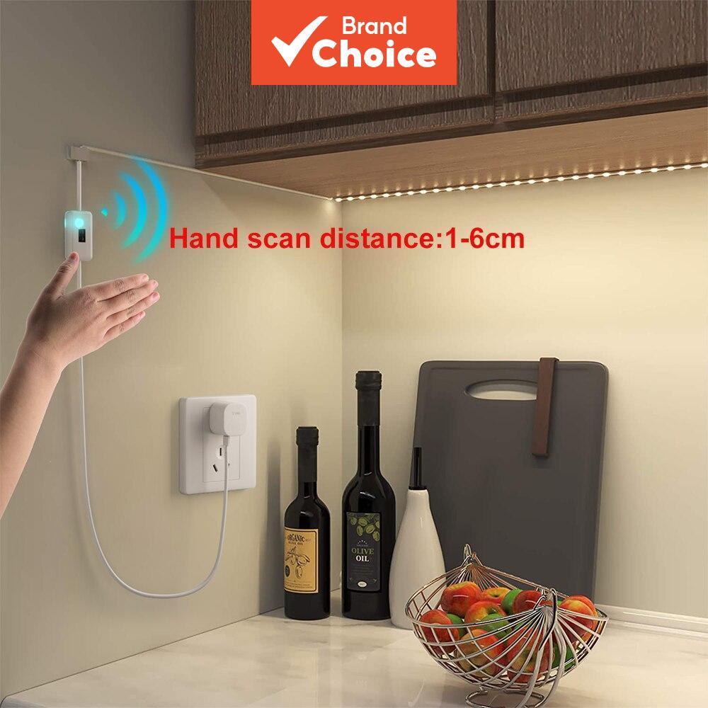 Saimili Dc 5V Usb Motion Backlight Led Light Strip Varredura Manual Acenando On Off Sensor Tv Cozinha Sob A Lâmpada Do A