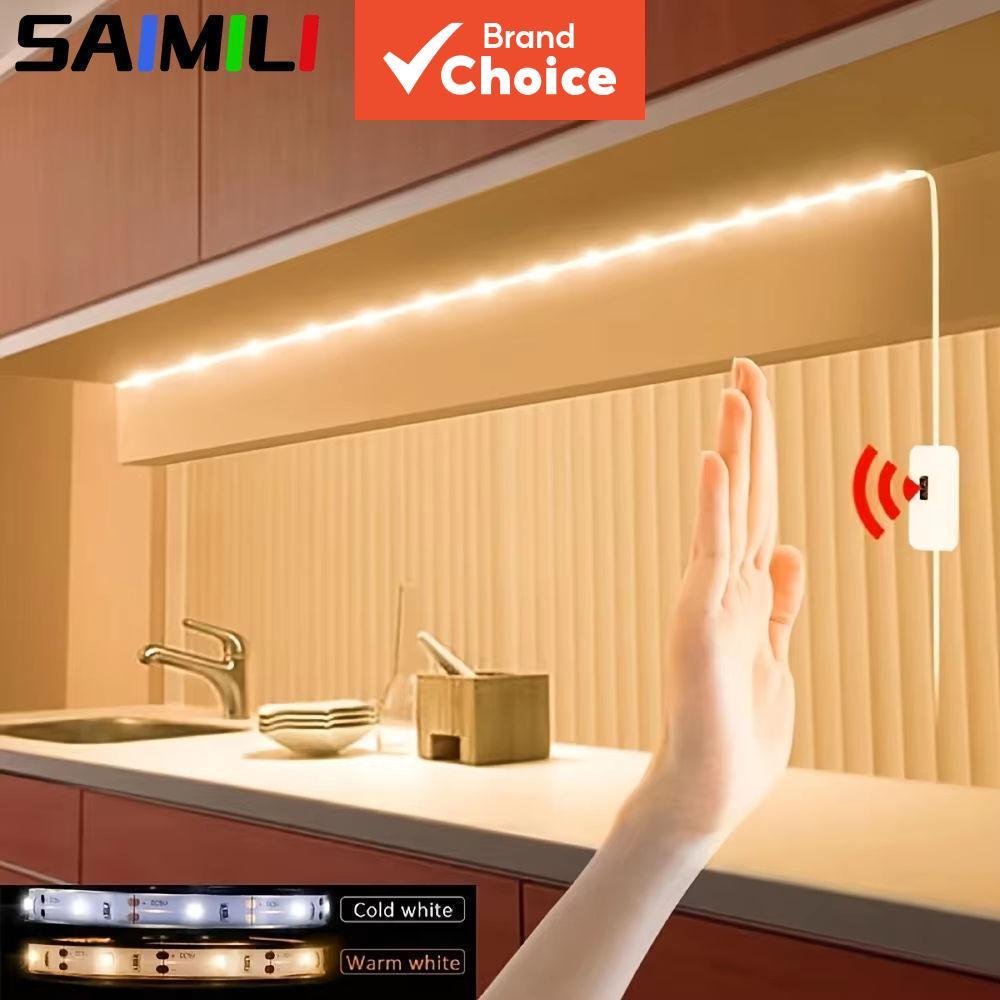 Saimili Dc 5V Usb Motion Backlight Led Light Strip Varredura Manual Acenando On Off Sensor Luzes De Decoração Para Casa