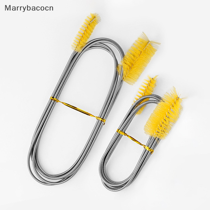 Marrybacocn Flexible Double Ended Hose Brush 90/155/200cm - Aquarium Fish Tank Water Pump Accessories BR