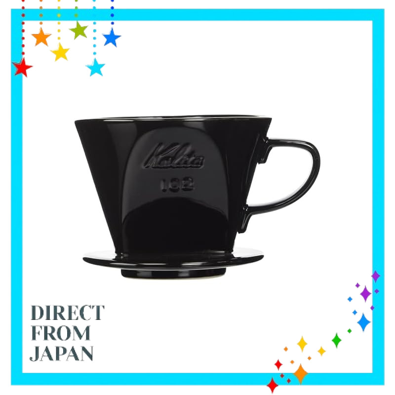 Kalita Coffee Dripper with Three Holes for Fast Extraction, Maximizing Flavor Before Bitterness Appears, High Thermal In
