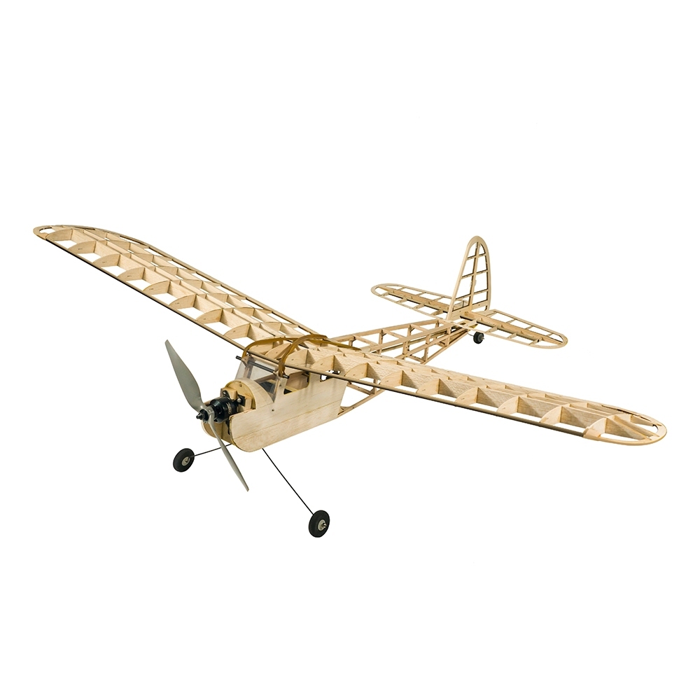 Kit Avião Balsa Training Z01 CUTE GIRL 1150mm - Corte a Laser Modelo para Treinamento Montagem DIY