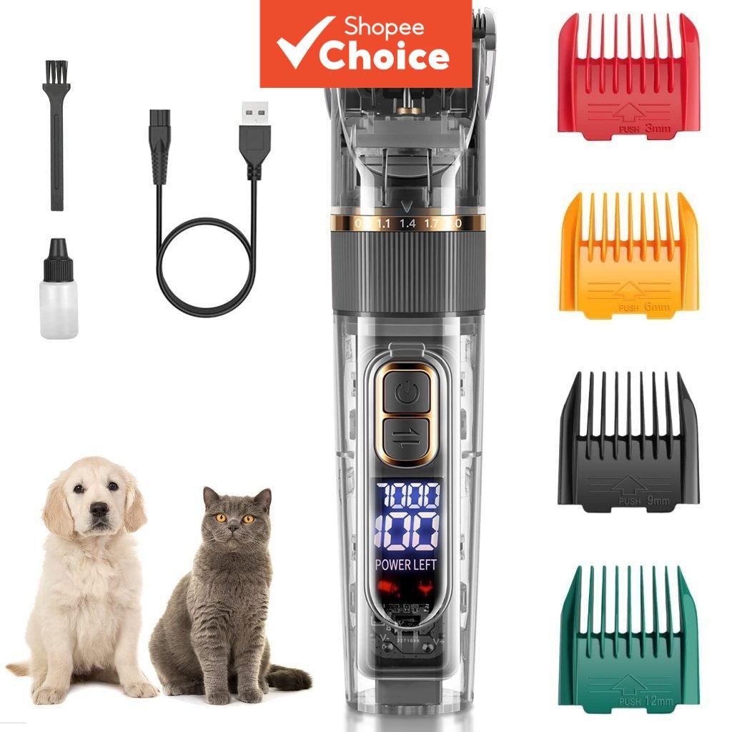 Lumixar Professional Pet Grooming Clipper 8W 3 Velocidades Para Casacos Grossos