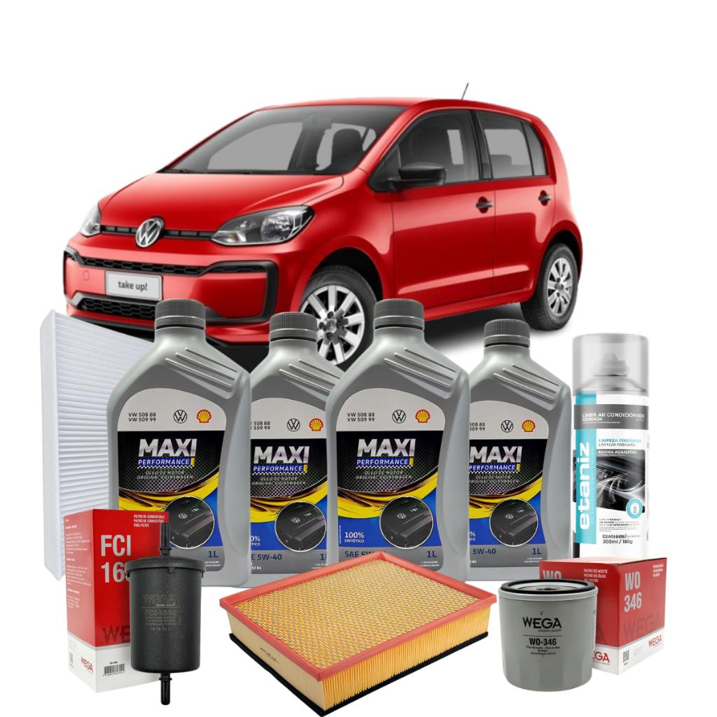 Kit Revisão Volks Up MSI 1.0 3cc 12v 2014 Em Diante Original Take Move High Black Completo