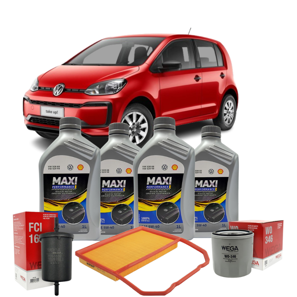 Kit Revisão Volks Up MSI 1.0 3cc 12v 2014 Em Diante Original Take Move High Black