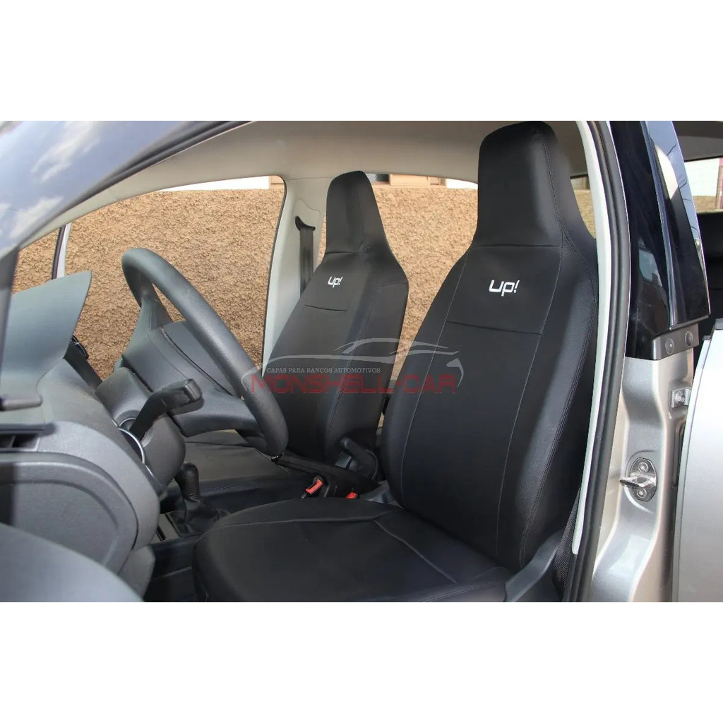 Capas De Bancos Carro Couro 1.0 12v Tsi E-flex High Up! 2019