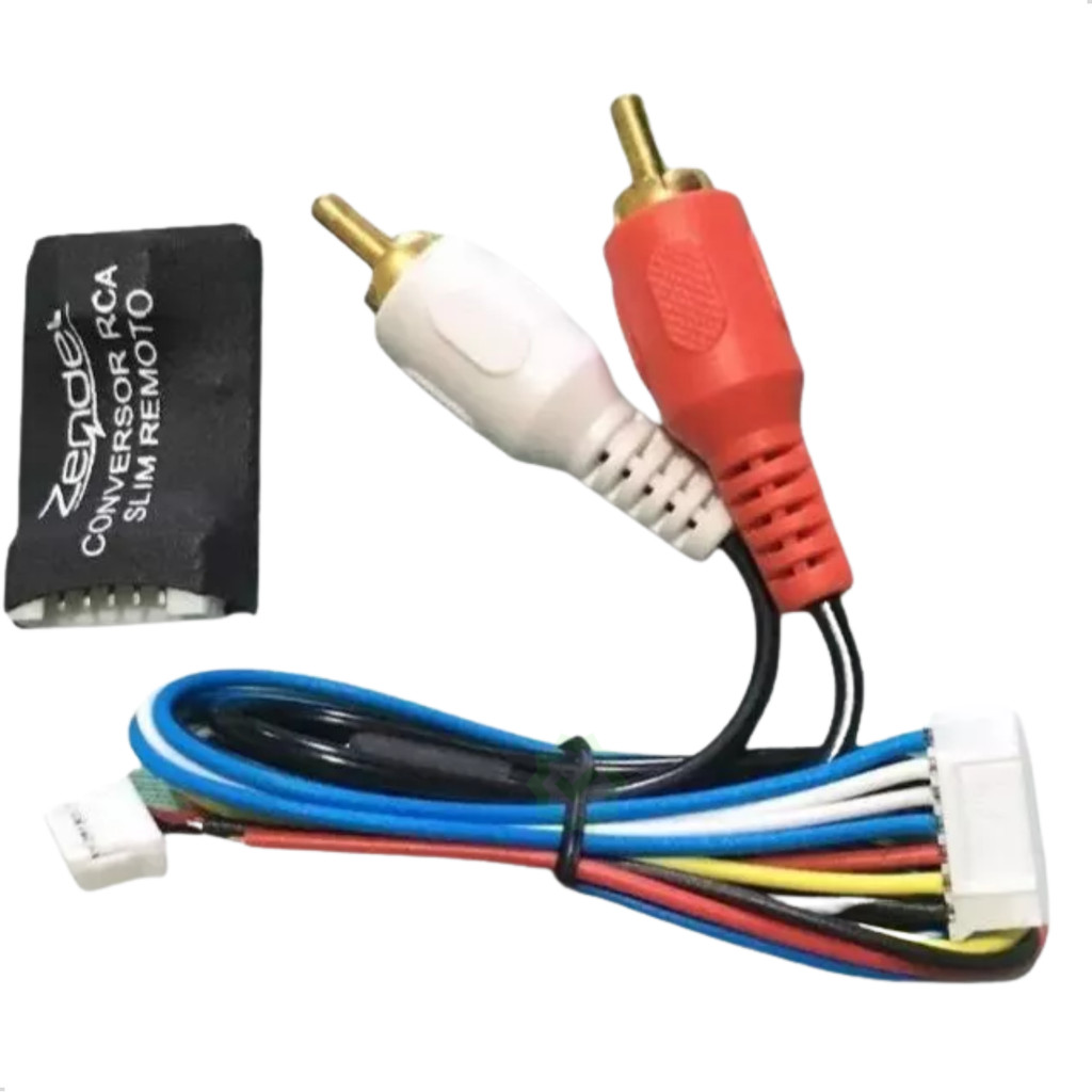 Conversor RCA Zendel Zd-slim Remote Automatico High Low Modulo Amplificador Som Original