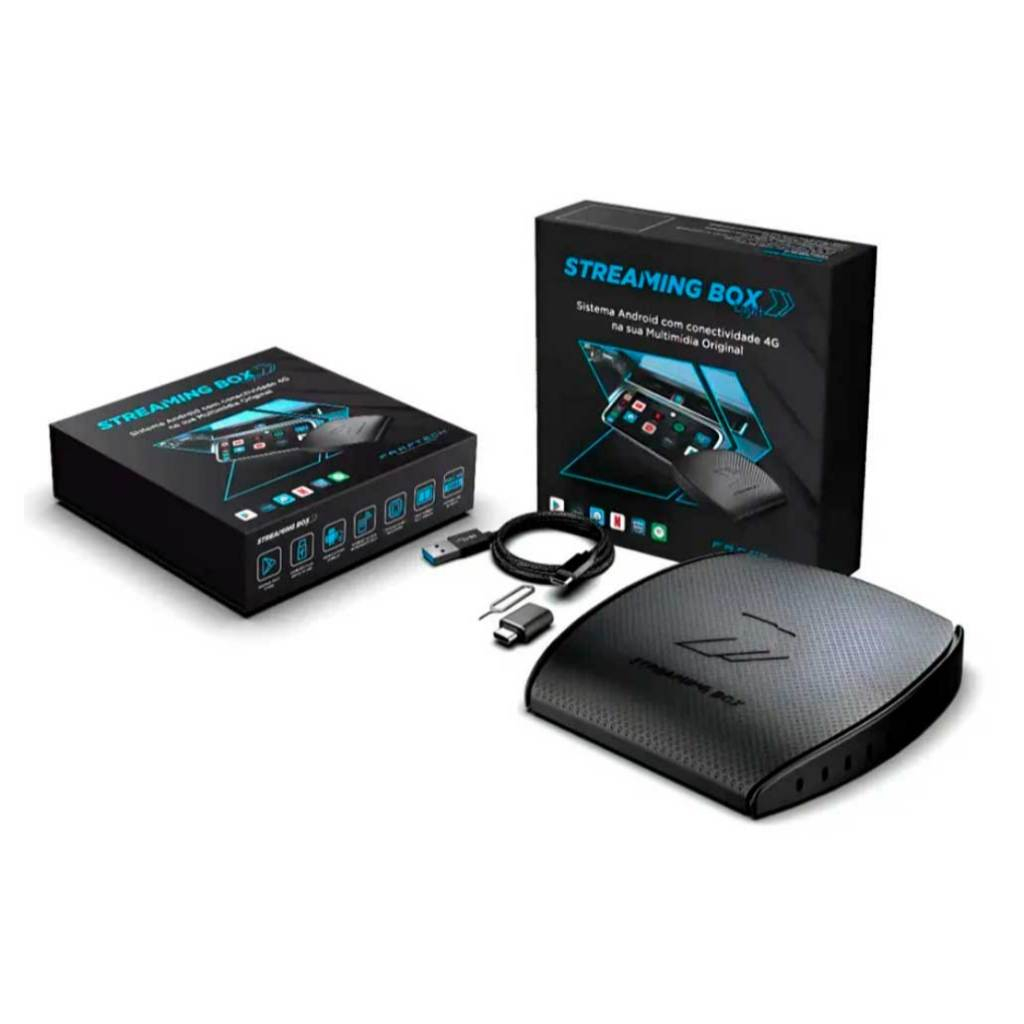 Streaming Box Light Faaftech - 4GB RAM 64GB  Android 11 Processador Quad-Core