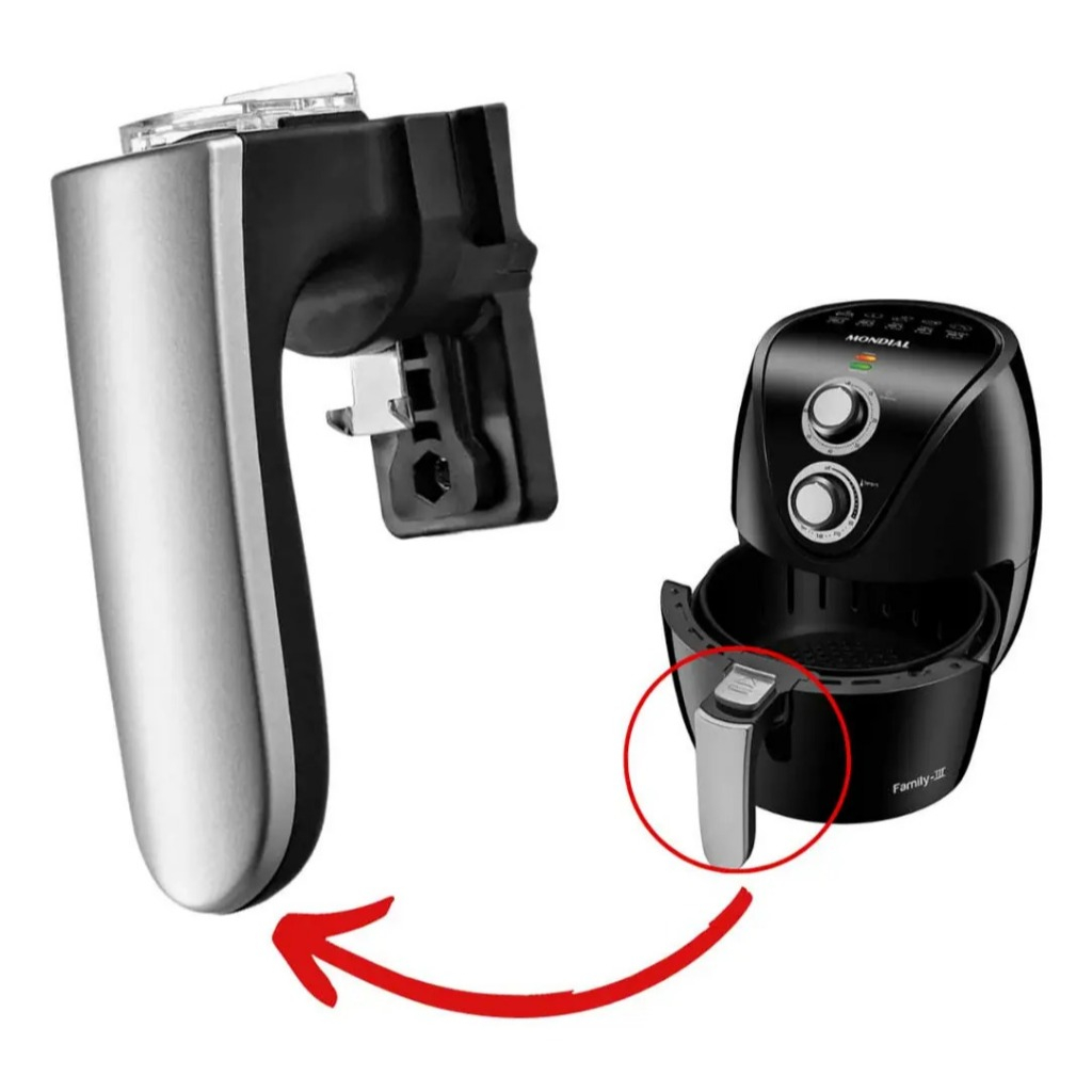 Puxador Air Fryer Mondial Modelo Af-29/af-30/af-31/af-30-i