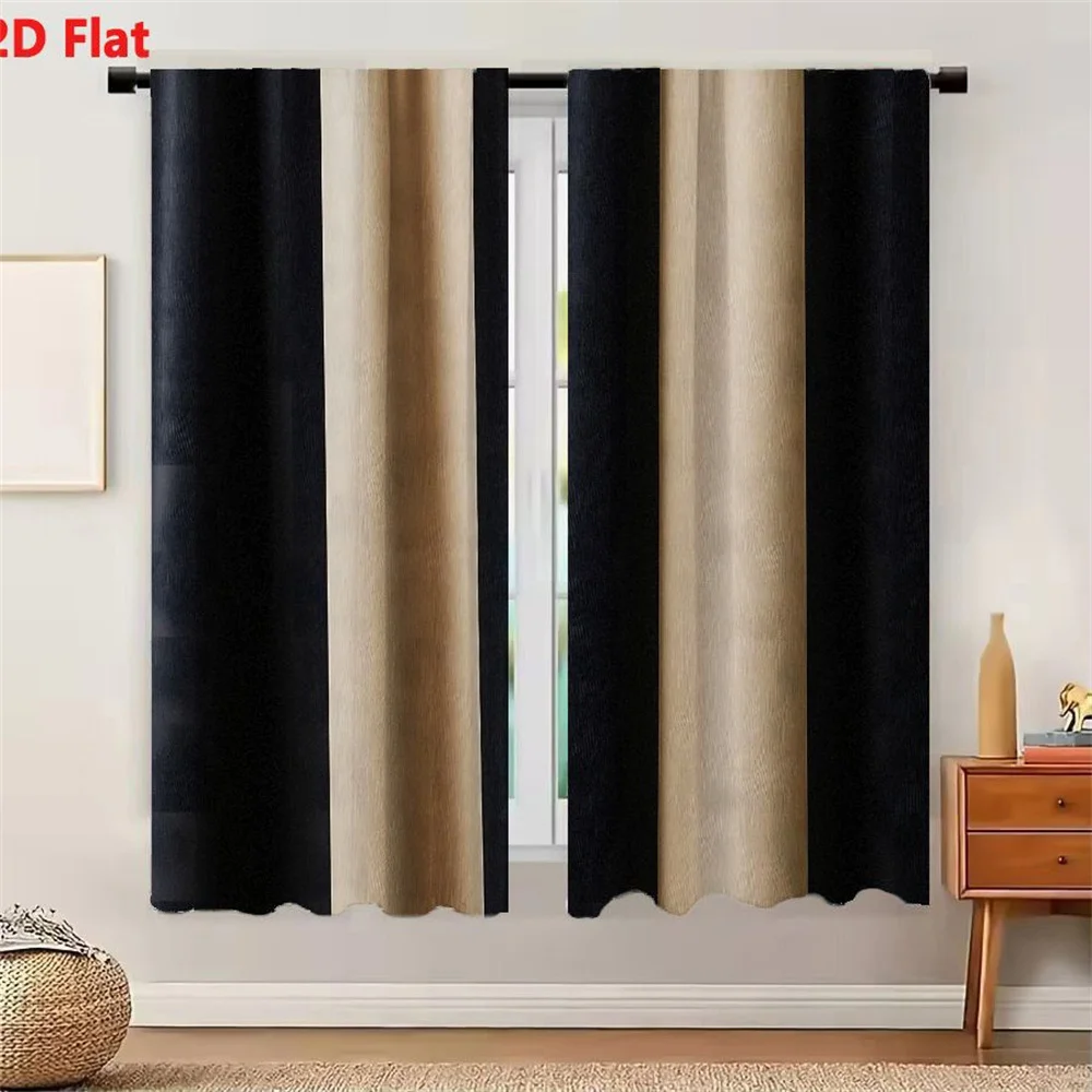 2Pcs Curtains Premium Wireless Bluetooth Headphones With Noise Cancellation And Long Battery Life Window Drapes for Bedroom Room