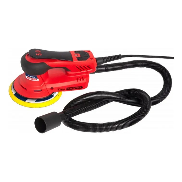 Lixadeira Roto Orbital Elétrica Atlas At1701/2 Cor Vermelho Frequência 60