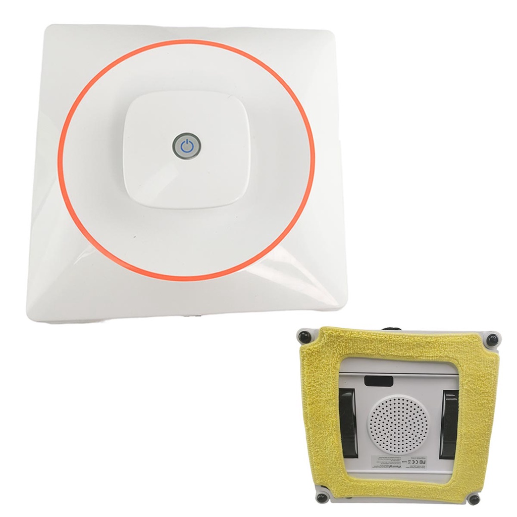 Robo Limpa Vidro Janela Automatico Controle Inteligente Sensor Antiqueda Limpeza Reservatorio Vidraça Box Sujeira Poeira Mancha Resistente Potente Predio Casa Residencial Comercial