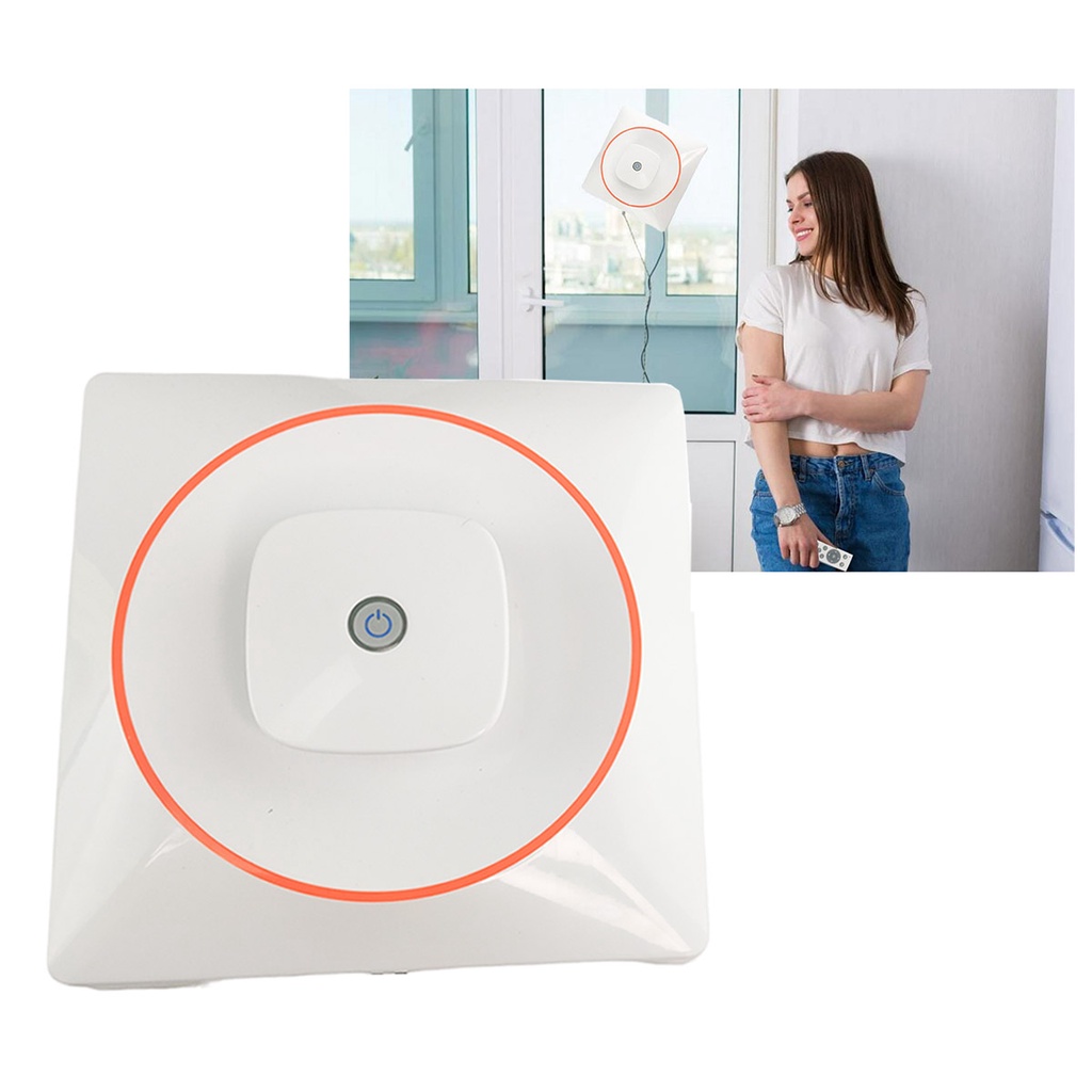Robo Limpa Vidro Janela Espelho Vidraça Inteligente Automatico Sensor Antiqueda Controle Reservatorio Potente Limpeza Eficiente Casa Predio Poeira Sujeira