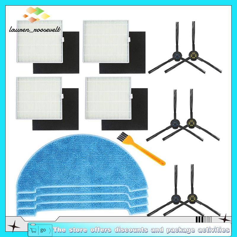 Kits De Substituição Para Aspirador De Pó Robótico V8S/V80 Max Robot Vacuum , Escovas Laterais , Filtros , Pano De Esfre