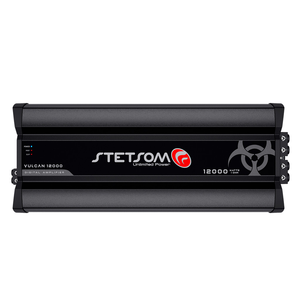 Modulo amplificador stetsom vulcan 12000w rms 1 canal 2 ohms