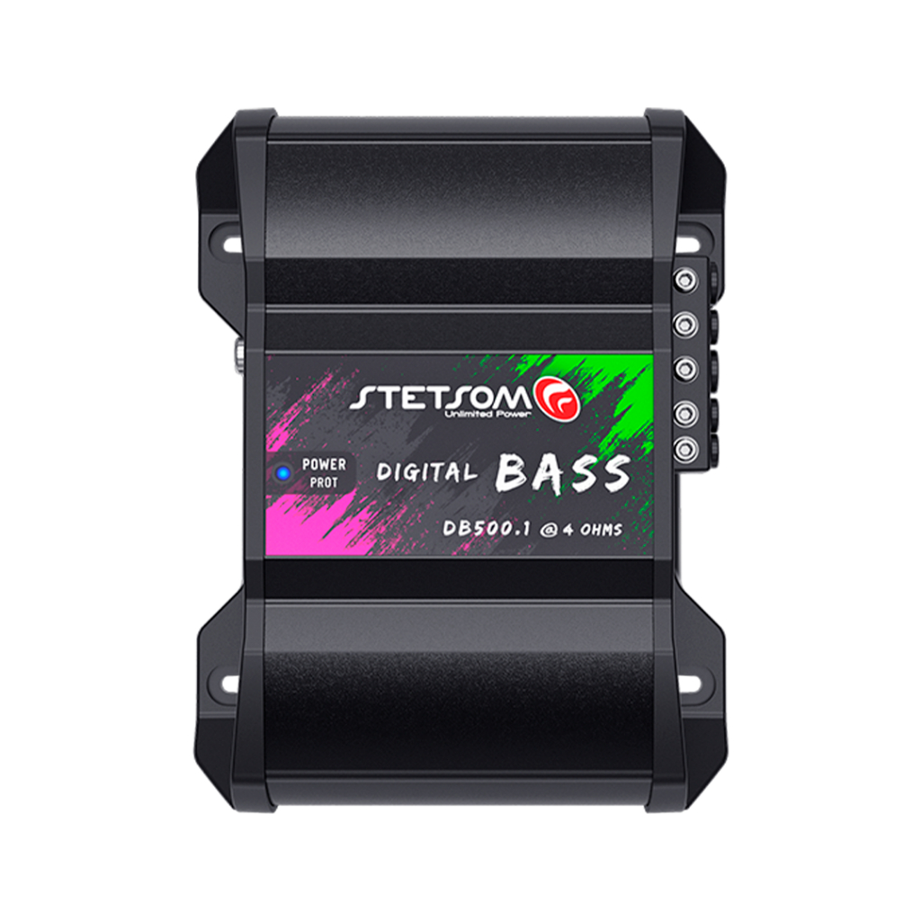 Módulo Amplificador Stetsom Db500.1 500w Rms 1 Canal 4 ohms