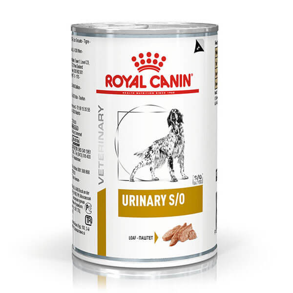 Ração Úmida Royal Canin Veterinary Urinary para Cães Lata 410g