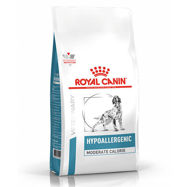 Ração Royal Canin Veterinary Cães Hypoallergenic Moderate Calorie 2kg