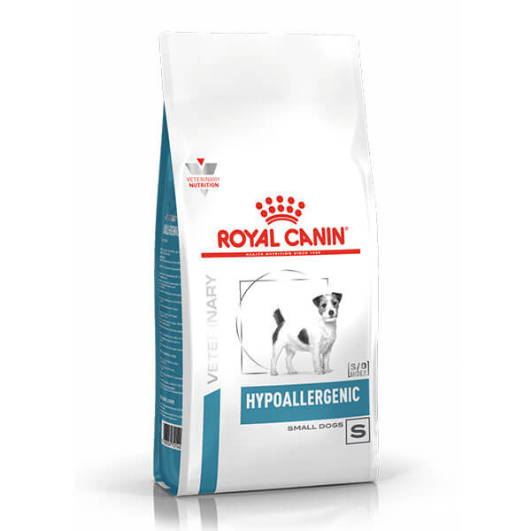 Ração Royal Canin Veterinary Hypoallergenic Small Dogs Cães Adultos Pequeno Porte 7,5kg