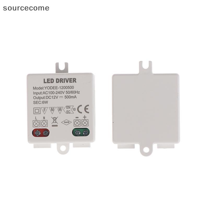 [sourcecome] Fonte De Alimentação DC12V 24V Comutação De Tensão Constante 3W 6W 12W Iluminação LED Transformador 250 500
