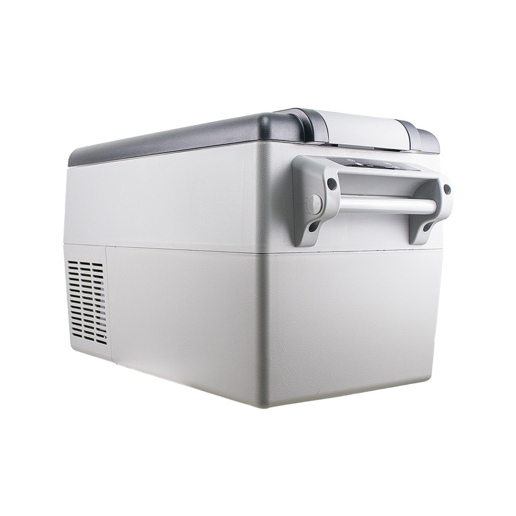 Geladeira Portátil Rotta 376 35 Litros Cinza Com Cesto Quadrivolt 12v 24v 110v 220v Caminhão Carro