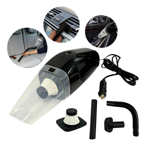 ASPIRADOR DE PÓ AUTOMOTIVO COM FILTRO HEPA 12V Importway IWAPAF12V