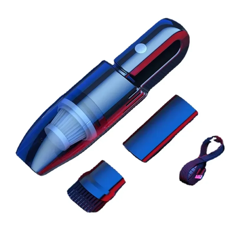 USB Rechargeable Mini Cordless Car Vacuum Cleaner Dust Buster for Home Desk Keyboard