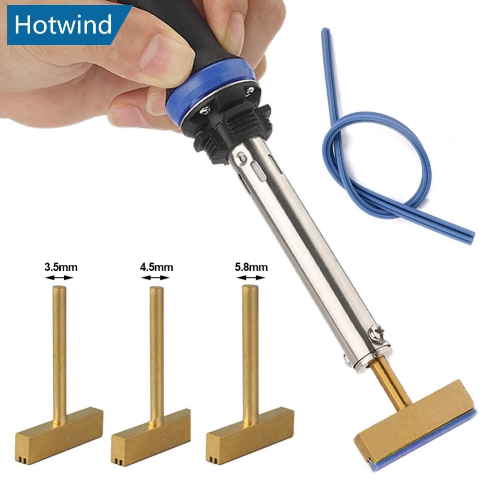 HW 30W/40W/60W T Pontas De Ferro De Solda Ponta Com Tira De Borracha De Imprensa Quente Gratuita Para Tela LCD Reparo De