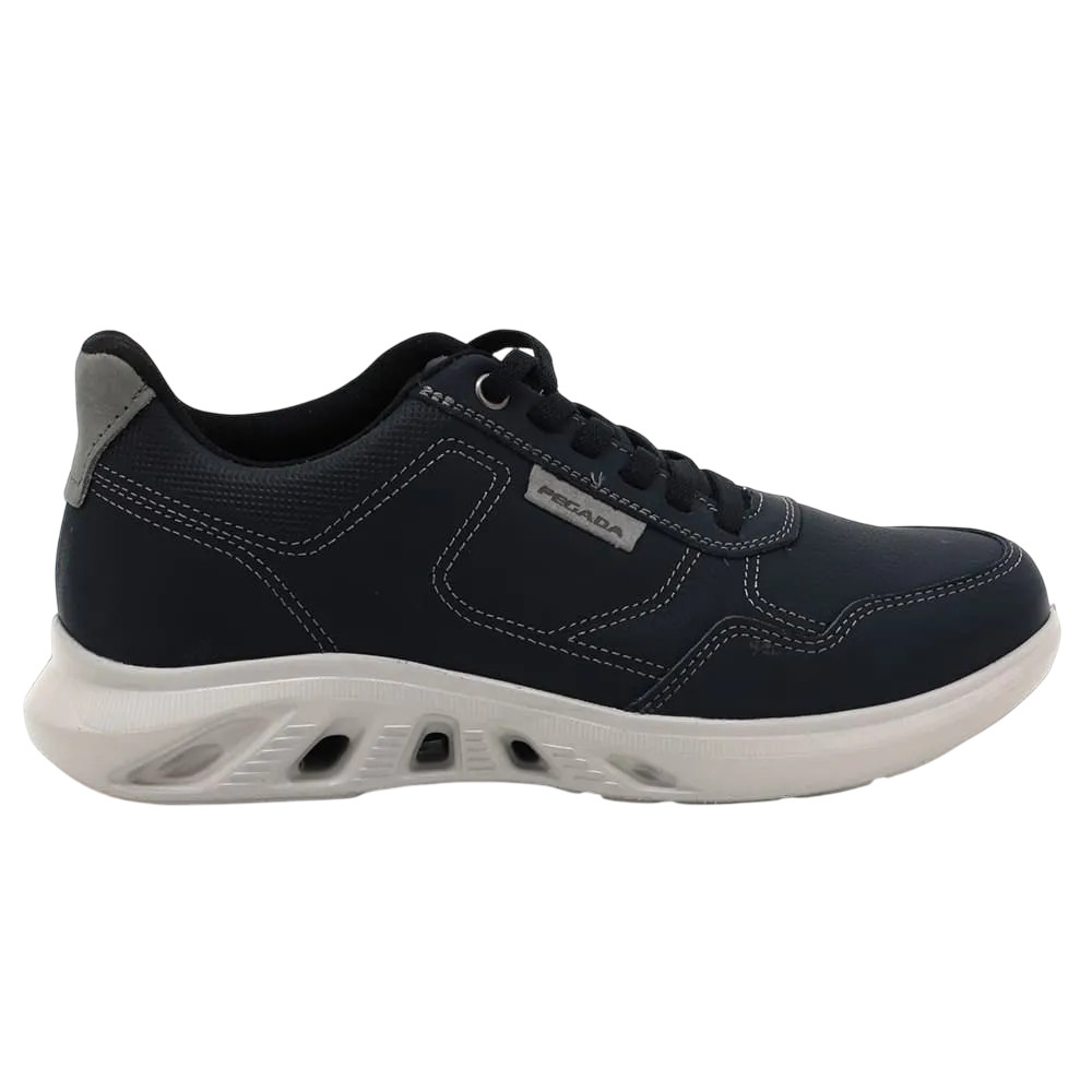 Sapatênis Pegada Masculino Rustic Couro 110804 | Leve, Elástico, FAST PIN, Amortech