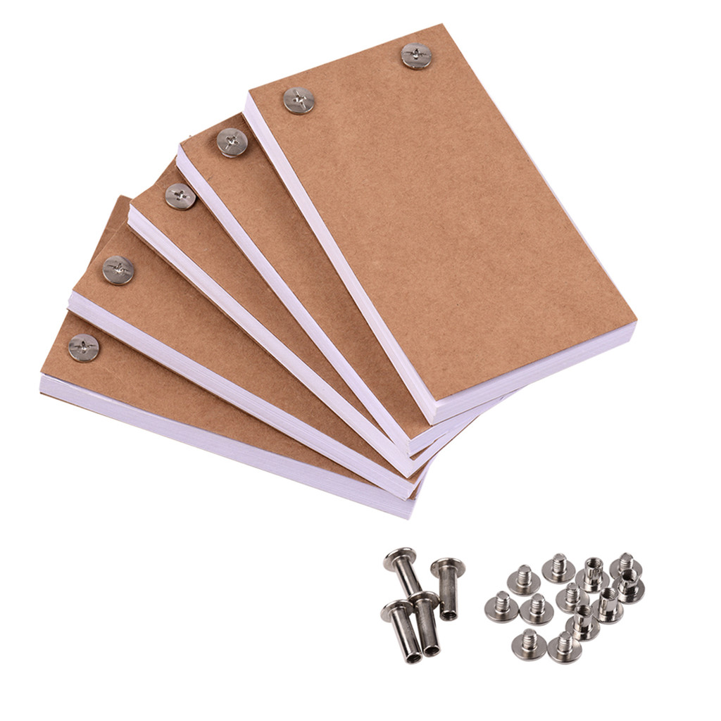 [Xstu-Fast ship] Kit De Flip Book Em Branco Com 300 Folhas De Papel De Animação Parafusos De Ligação De Flipbook Para LE
