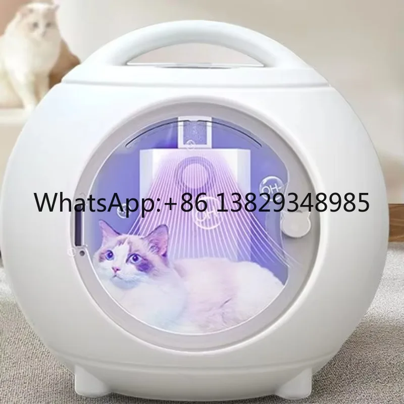 Professional Big Box Room Dryer Blower for Cats Automatic Grooming Hair Box Pet Dryer