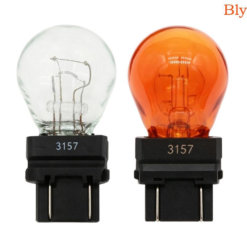 2pcs 3157 Halogen Brake Light Bulbs Easy to Use for Car Tail Replacement
