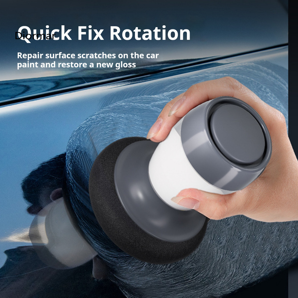 Car Care Product Wax Applicator Pad with Ergonomic Handle – Easy-to-use Sponge Automatic Liquid Dispenser for Fast Smo
