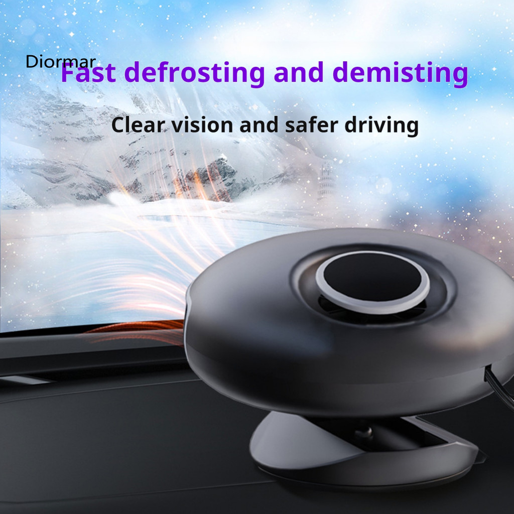 Ergonomic Car Heater 12v Portable Windshield Defogger Dual-mode Fast Heating 150w Easy-to-use Defroster for Vision Compa