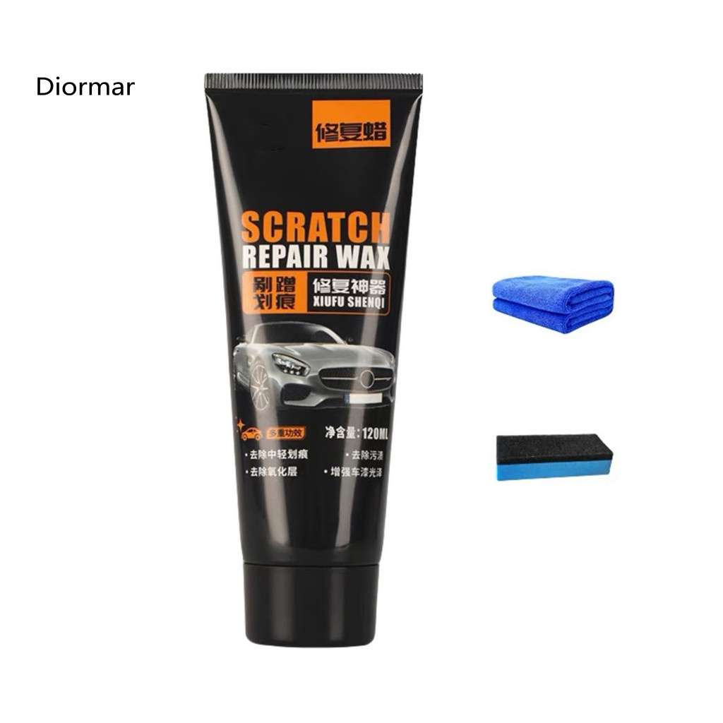 Car Paint Scratch Remover Wax Repair Easy-to-use Restoration Paste Protective Coating for Vehicle Body Effective for Car