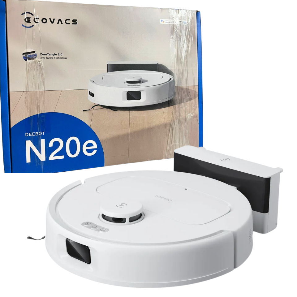 Robo Aspirador Ecovacs Vacuum N20e White 10000pa Branco 127/220v