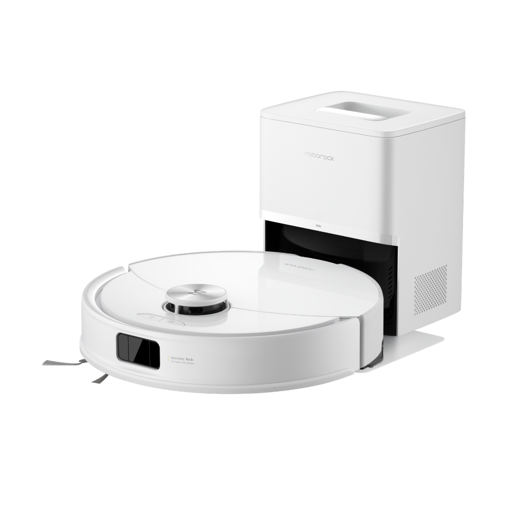 Roborock Q10 VF+ Robô Aspirador e Passa Pano 10000Pa Base Autoesvaziável Wi-Fi Branco 110V