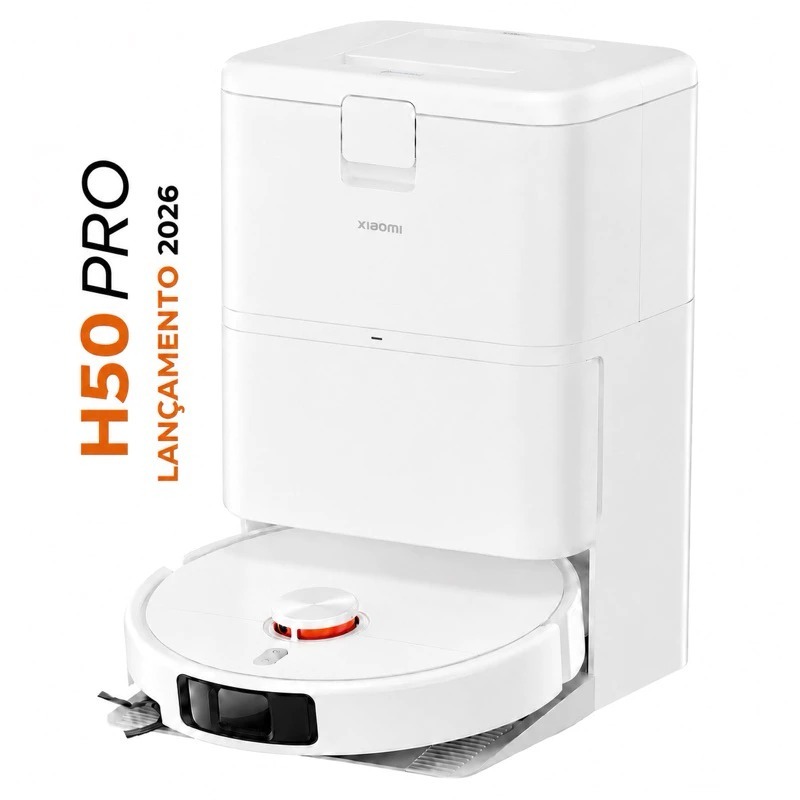 Robô Aspirador Vacuum 5 20000pa Base Autolimpante Branco 110/220v