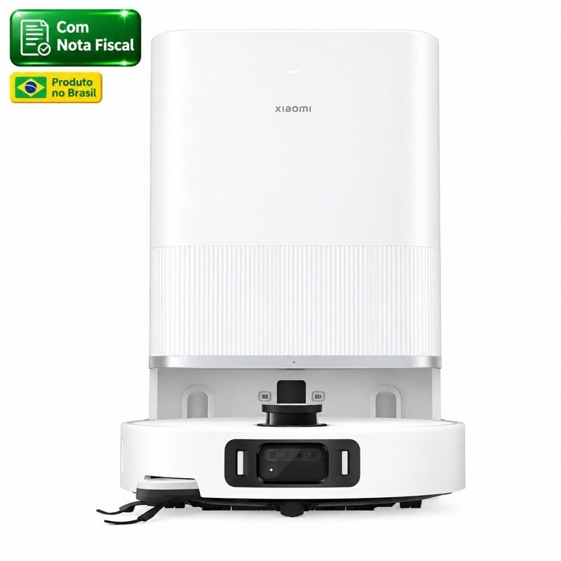 Robô Aspirador Vacumm 5 Pro Inteligente 20000Pa Mapeamento WiFi Auto Limpeza 127/220v