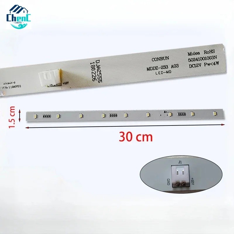 Nós Nós50241001003 N DC12V LED 55 Para Midea Geladeira Freezer Light Strip Acessórios BCD-505WGPM DD