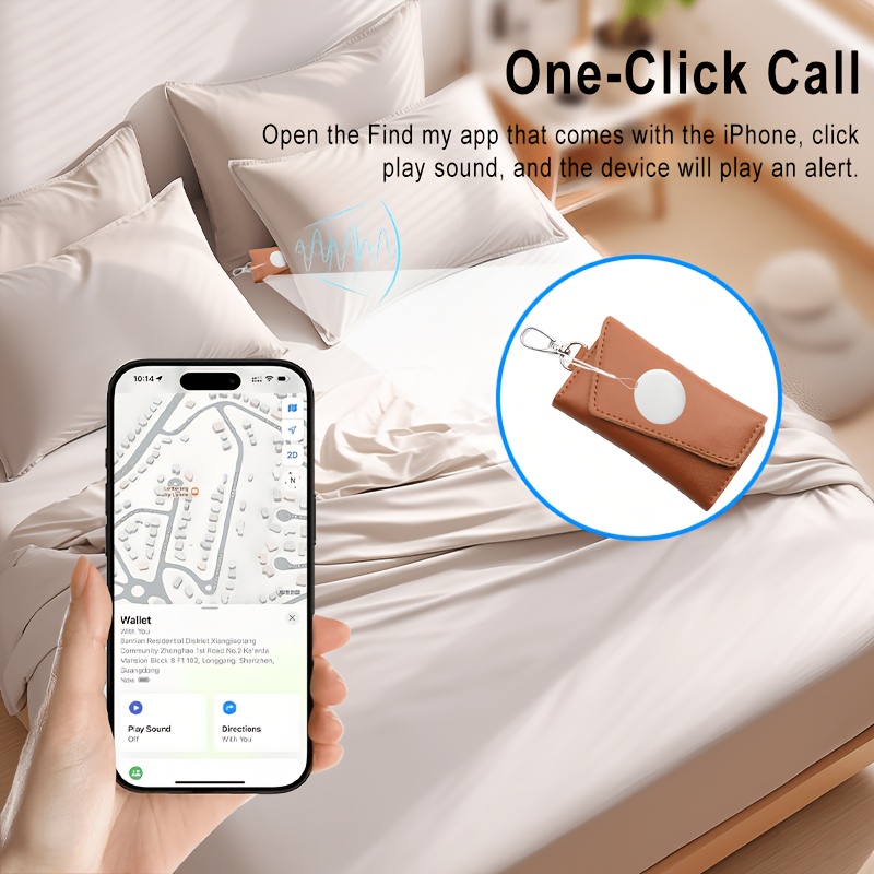 Etiqueta Portátil Bluetooth Finder Para Bagagem , Chaves , Carteiras , Animais De Estimação E Itens Pessoais