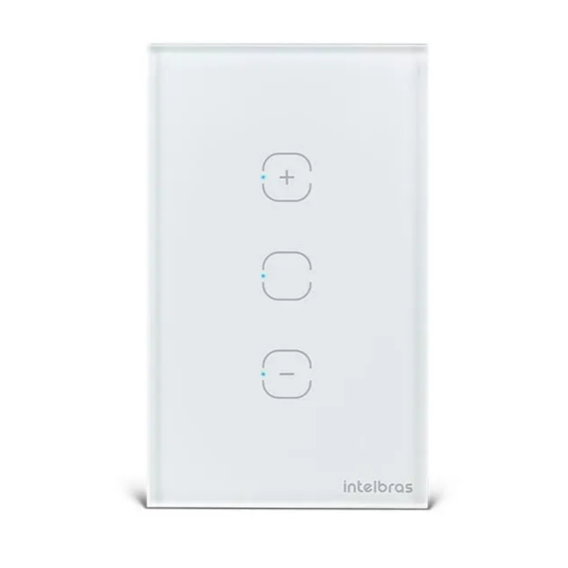 Interruptor Dimmer Touch Smart Wi-Fi EWS 1101 Intelbras