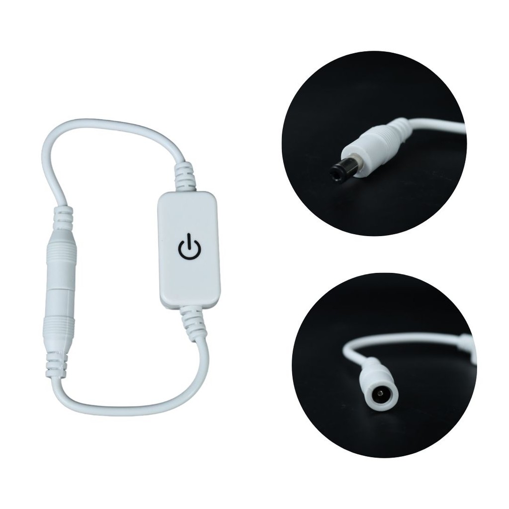 KIT 10 Botão Interruptor Dimmer Toque (Touch) Branco