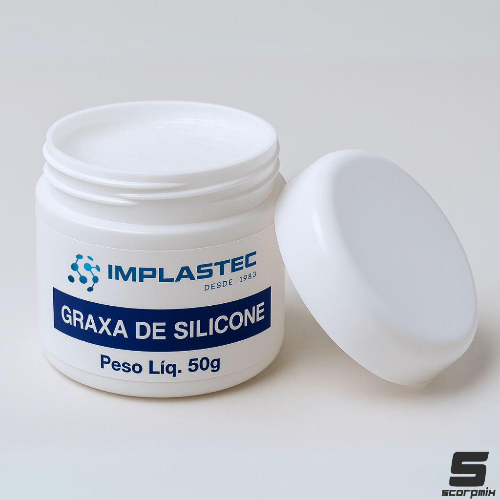 Graxa De Silicone IGS 200 Proteção Umidade Poeira Conexões Elétricas Rolamentos Válvulas 50g