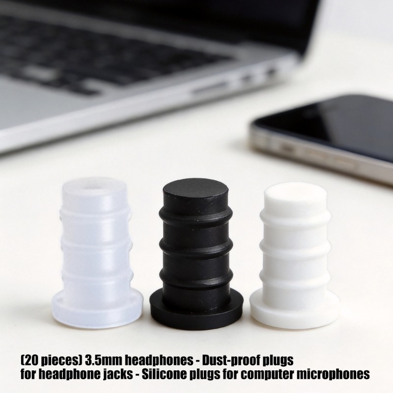 zzz 3 5mm Silicone Audios Port Dusts Plugs Tampas Protetoras Para Dispositivos Móveis Laptops