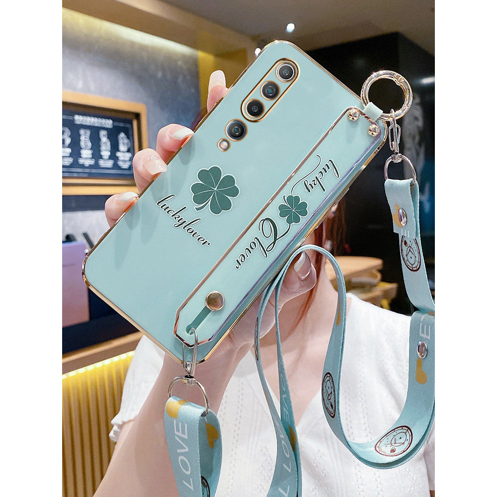 Adequado para Xiaomi 10 Phone Case Mi10S Capa protetora de Silicone m10pro Pulseira resistente a choques com tudo incluí