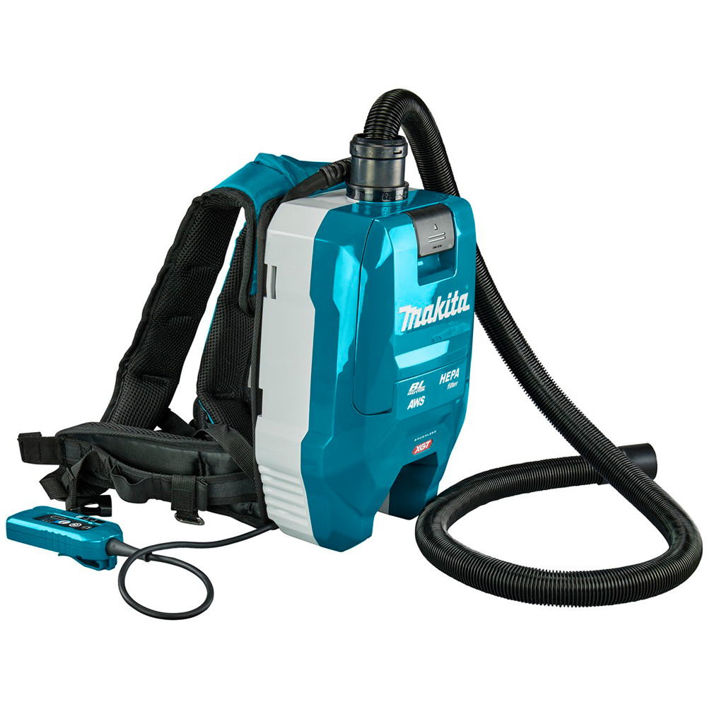 Aspirador Costal a Bateria 40V XGT (não inclusa) 2 Litros com Filtro HEPA e Motor Brushless Makita VC009GZ