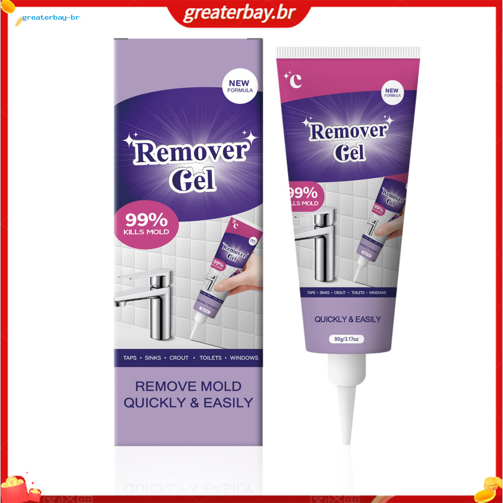 1/2/3 Pcs Gel Brushless Waterproof Sealant Cleaner for Bathroom Tile Gaps Countertops – Powerful Penetrating Stain Rem