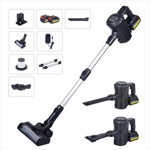 【Keins】Aspirador de Pó Vertical Sem Fio 21V Sucção 19000Pa Brushless LED HEPA 3 em 1 CY-3008 127/220V